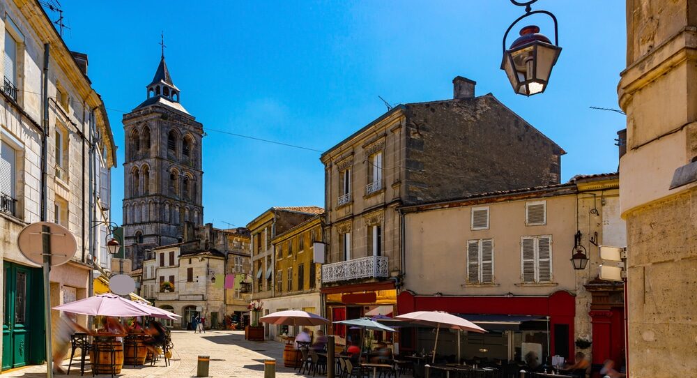 The city of cognac, france