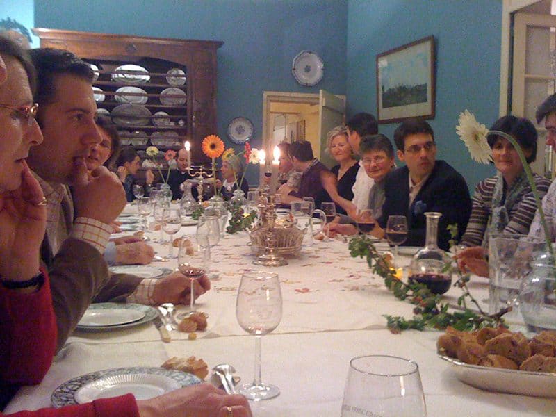 Bordeaux Chateau Dinner party 