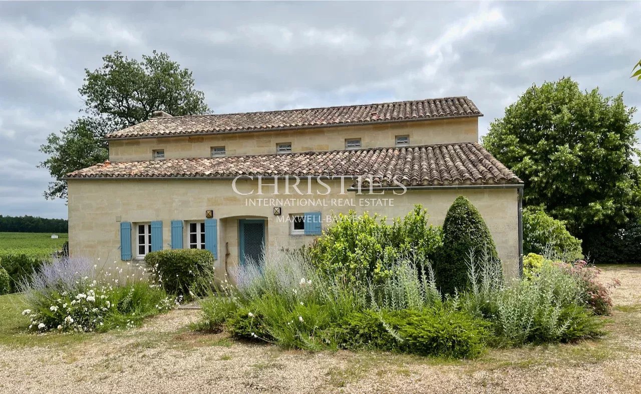 A vendre belle propriété viticole de 31,5 ha environ en Saint-Emilionnais