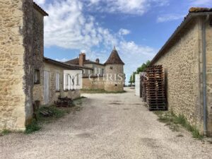 For sale at Sauveterre de Guyenne, vineyard estate of 109ha of vines, AOC Bordeaux