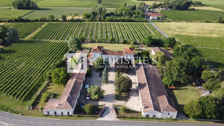 Vineyard estate of 11 ha - Beautiful chartreuse for renovation