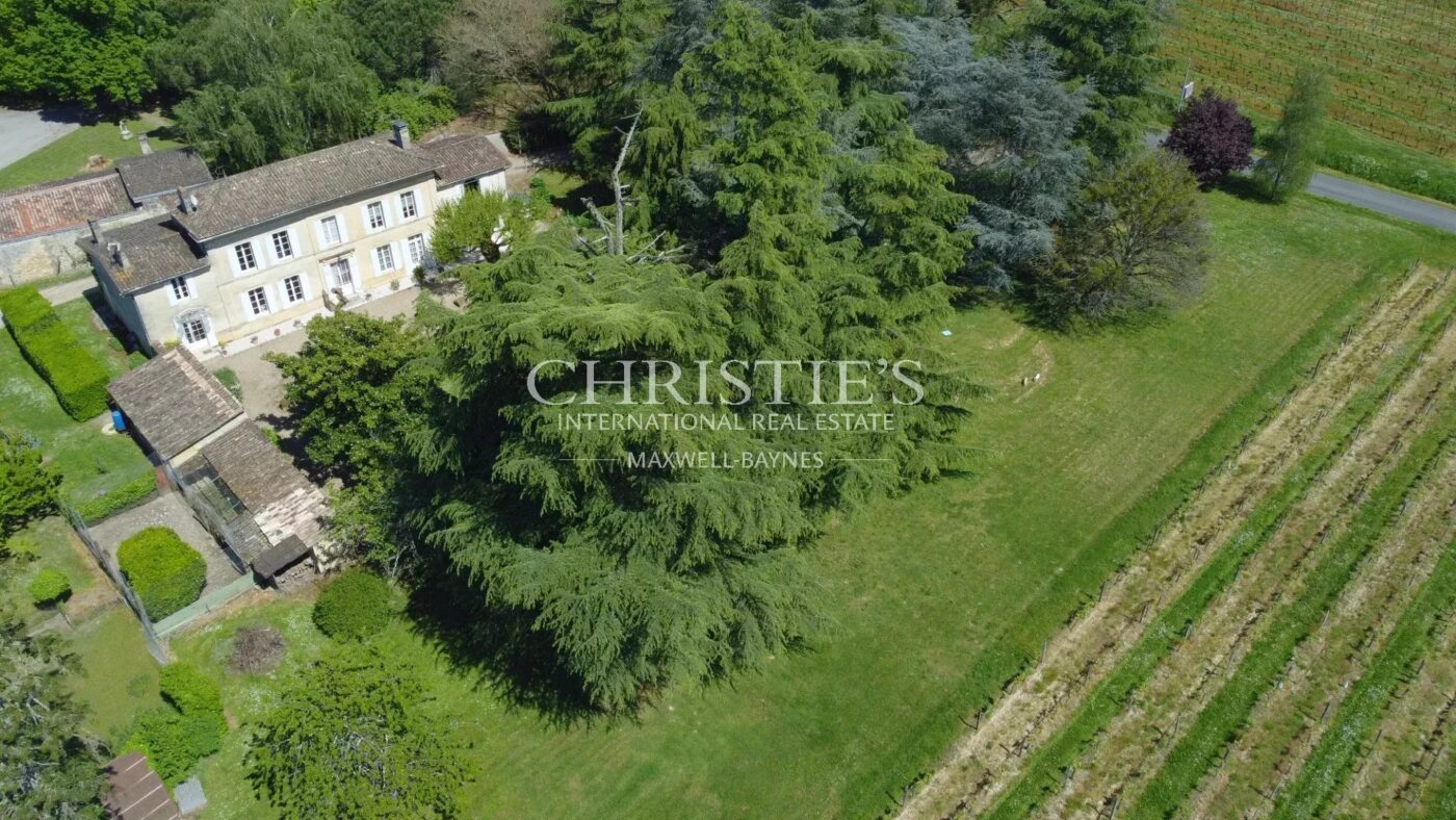 Charmante propriété viticole de 10 hectares avec 2 maisons - AOC Castillon Côtes de Bordeaux