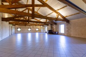 Near Saint-Emilion - Exceptional vineyard estate comprising a historic Château surrounded by 112 ha including 25 ha of vines, park with swimming pool and tennis court