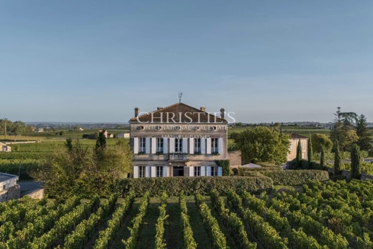 SAINT-ÉMILION: Historic 7-bedroom house with views of the vineyards, in the heart of the village
