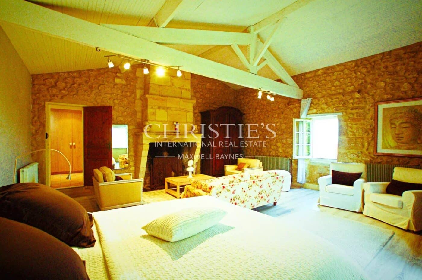 Bordeaux 35 min - Entre-Deux-Mers - Superbe demeure en pierre, - 1,2 ha - piscine