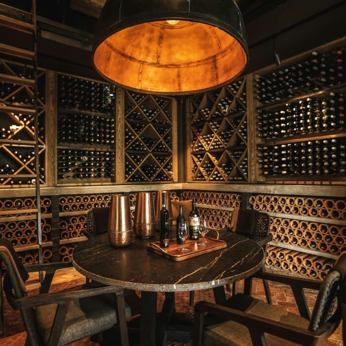 What are the different types of wine cellars?