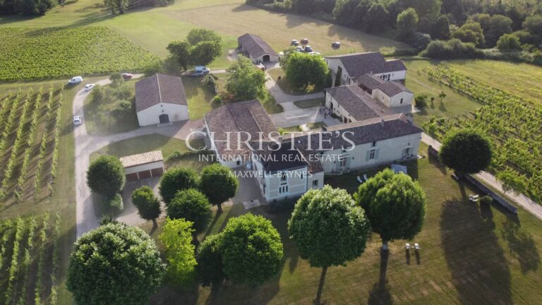 Très beau domaine viticole en Agriculture Biologique AOC Montravel, Haut-Montravel et Côtes de Bergerac