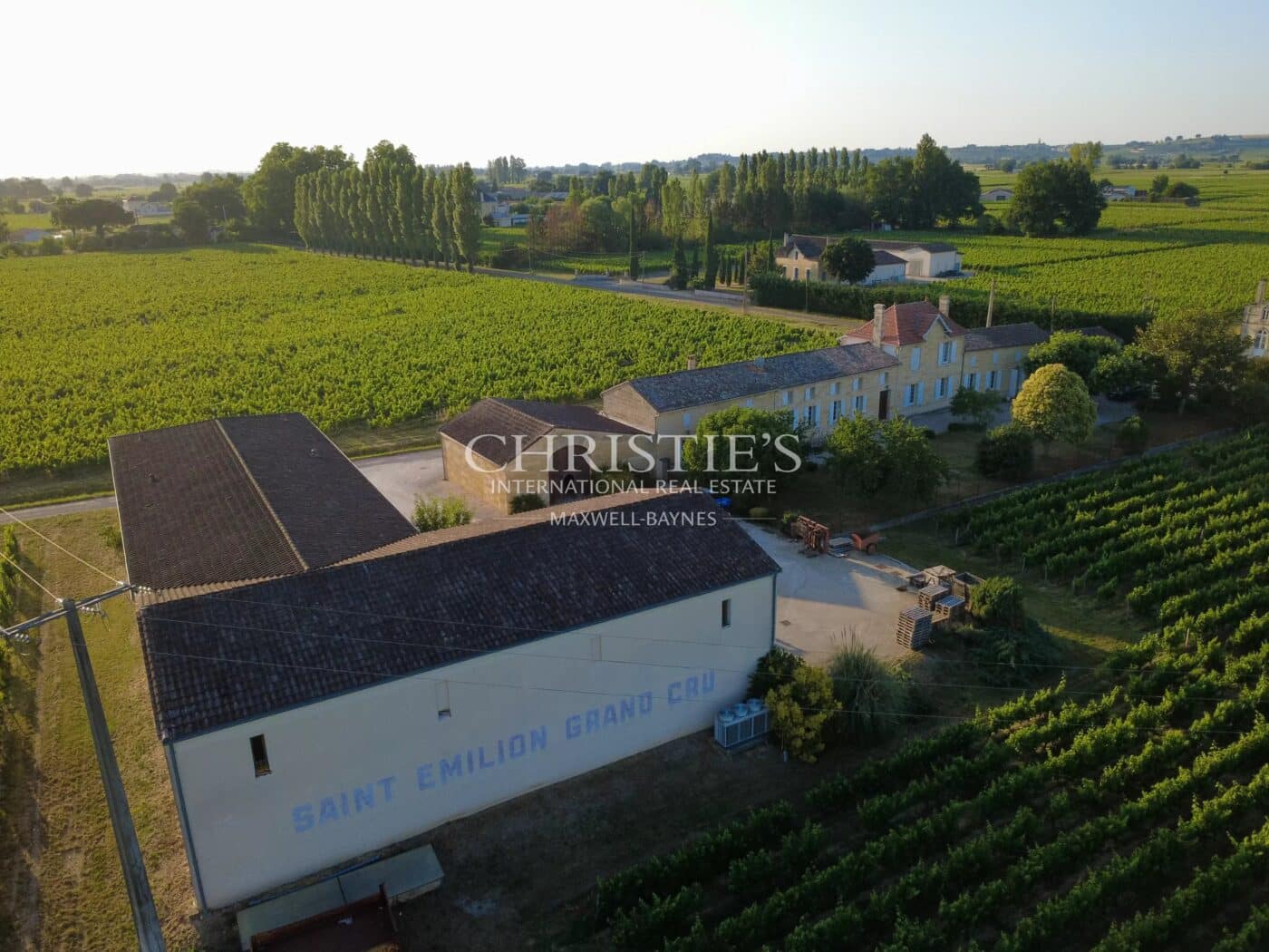 Magnifique domaine viticole en appellation Saint-Émilion Grand Cru