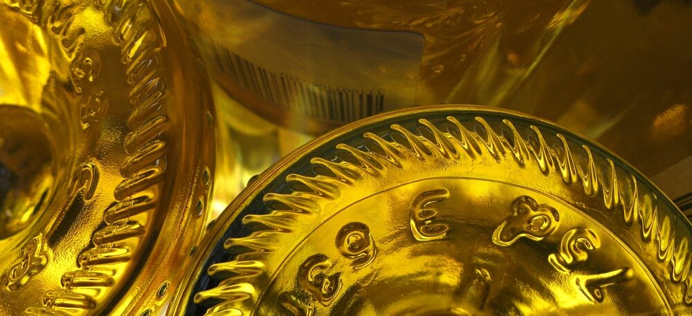 Bottom of a sauternes wines