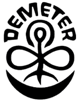 Demeter International biodynamic certification label